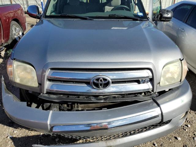 5TBRT34155S458830 - 2005 TOYOTA TUNDRA ACCESS CAB SR5 SILVER photo 11