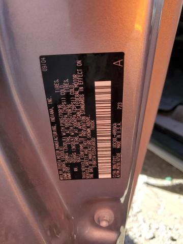 5TBRT34155S458830 - 2005 TOYOTA TUNDRA ACCESS CAB SR5 SILVER photo 12