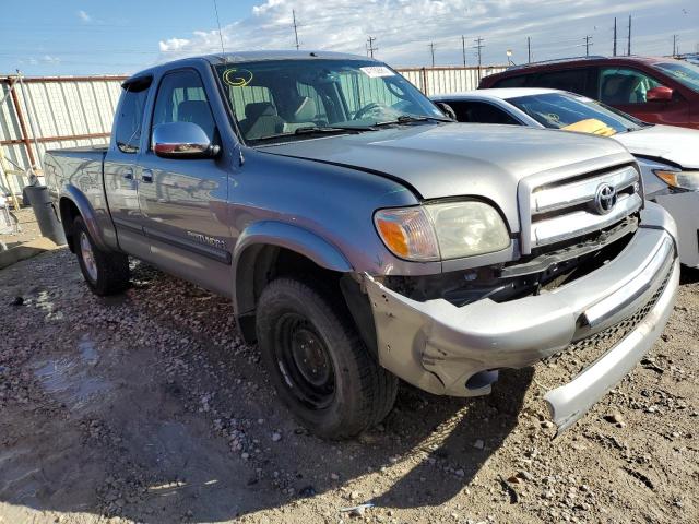 5TBRT34155S458830 - 2005 TOYOTA TUNDRA ACCESS CAB SR5 SILVER photo 4