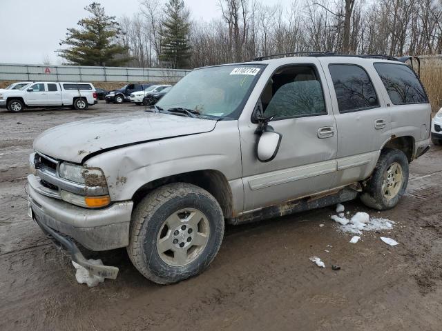 1GNEK13Z44J202685 - 2004 CHEVROLET TAHOE K1500 TAN photo 1