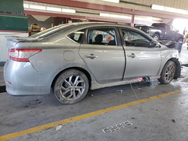 3N1AB7AP0EY281560 - 2014 NISSAN SENTRA S GRAY photo 3