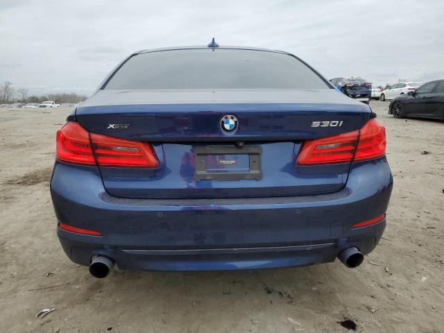 WBAJA7C53JWC74731 - 2018 BMW 530 XI BLUE photo 6