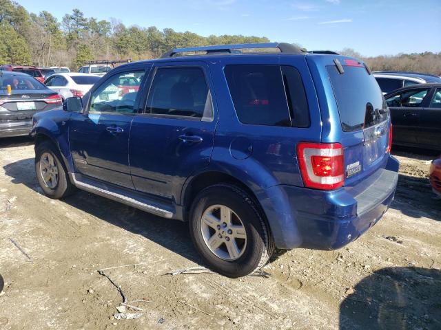 1FMCU49H28KE68812 - 2008 FORD ESCAPE HEV BLUE photo 2