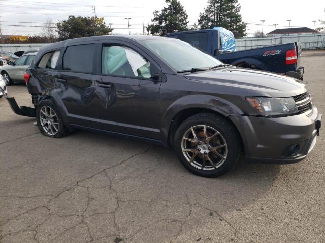 3C4PDCEG5JT380967 - 2018 DODGE JOURNEY GT GRAY photo 4