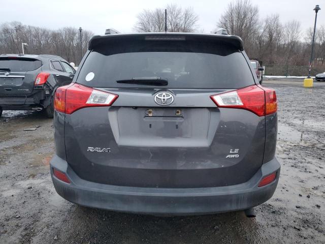 2T3BFREV7DW087798 - 2013 TOYOTA RAV4 LE GRAY photo 6