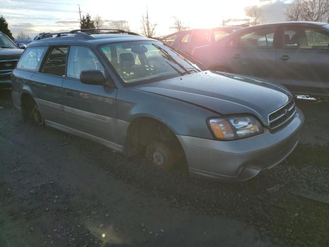 4S3BH675927608583 - 2002 SUBARU LEGACY OUTBACK AWP 绿色 照片 4