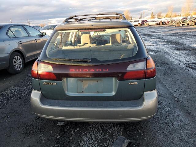 4S3BH675927608583 - 2002 SUBARU LEGACY OUTBACK AWP 绿色 照片 6