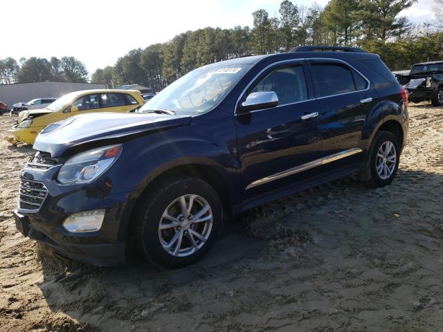 2GNFLFEK4H6307972 - 2017 CHEVROLET EQUINOX LT BLUE photo 1