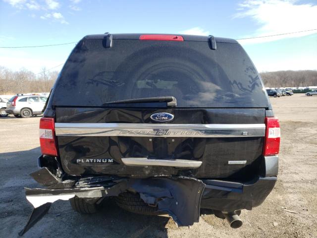 1FMJK1MT7FEF21281 - 2015 FORD EXPEDITION EL PLATINUM BLACK photo 6