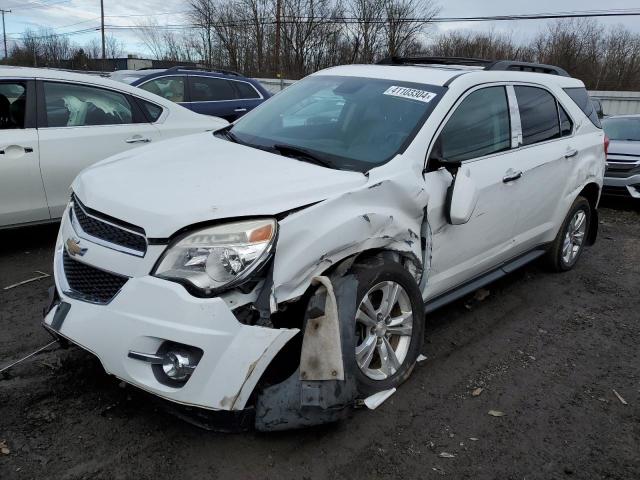 1GNFLGEK4FZ126183 - 2015 CHEVROLET EQUINOX LT WHITE photo 1