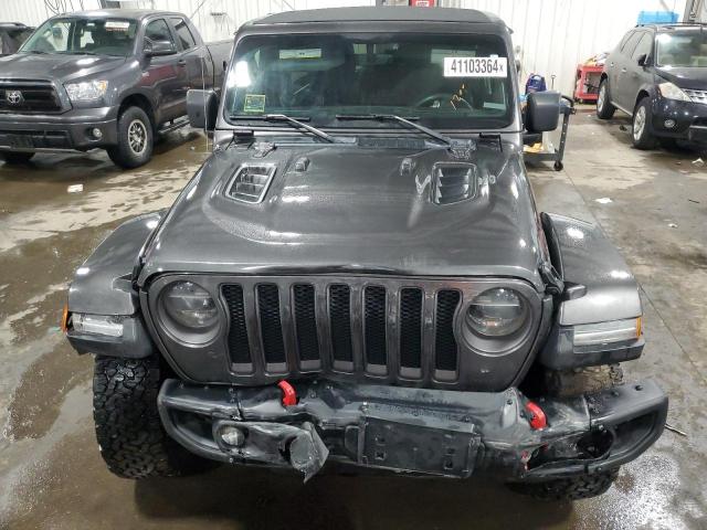 1C4HJXFG2JW327351 - 2018 JEEP WRANGLER RUBICON GRAY photo 5