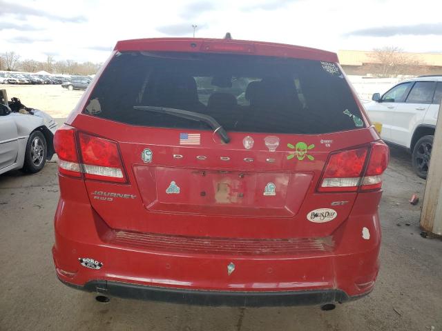 3C4PDDEG2HT703680 - 2017 DODGE JOURNEY GT RED photo 6