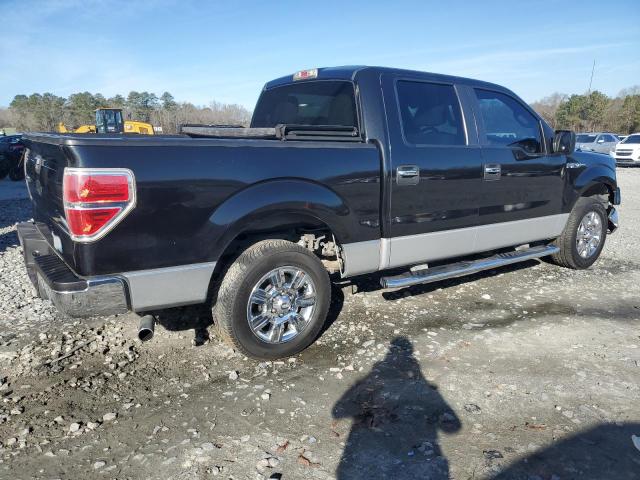 1FTEW1C82AKE41193 - 2010 FORD F150 SUPERCREW BLACK photo 3