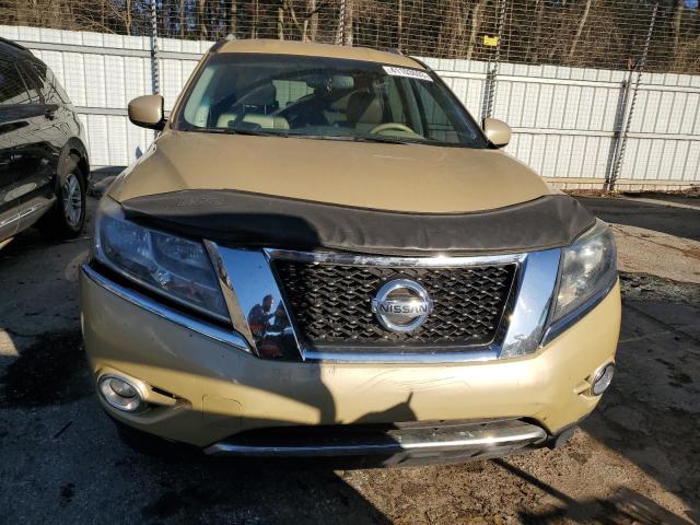 5N1AR2MN5DC624744 - 2013 NISSAN PATHFINDER S BEIGE photo 5