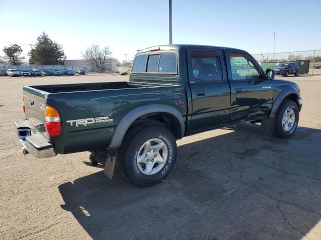 5TEGN92N34Z357451 - 2004 TOYOTA TACOMA DOUBLE CAB PRERUNNER GREEN photo 3