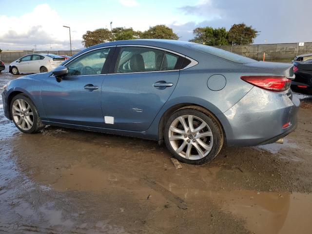 JM1GJ1V63E1144979 - 2014 MAZDA 6 TOURING BLUE photo 2