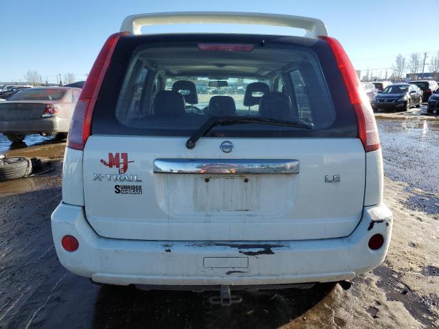 JN8BT08VX6W208977 - 2006 NISSAN X-TRAIL XE WHITE photo 6