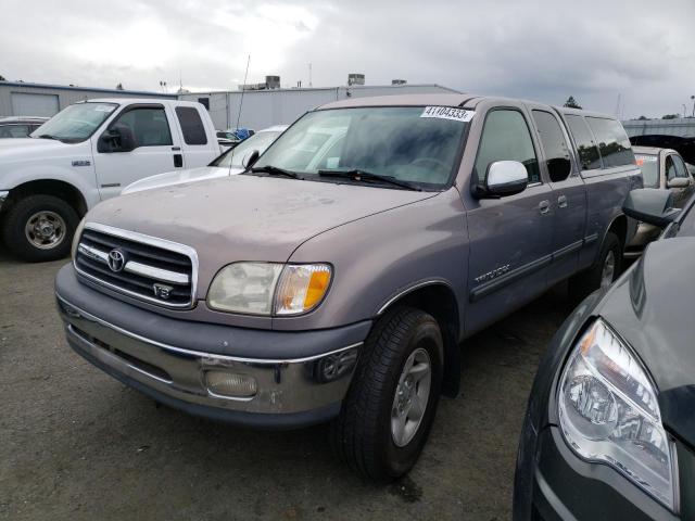 5TBRT3410YS066620 - 2000 TOYOTA TUNDRA ACCESS CAB Արծաթագույն լուսանկար 1
