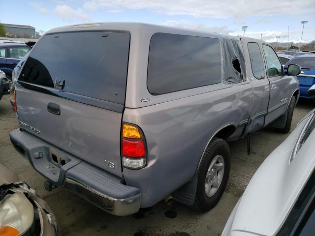 5TBRT3410YS066620 - 2000 TOYOTA TUNDRA ACCESS CAB SILVER photo 3