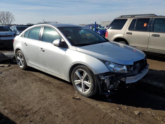 1G1PG5SC9C7358636 - 2012 CHEVROLET CRUZE LT SILVER photo 4