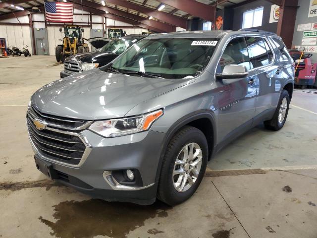 1GNEVGKW6MJ160201 - 2021 CHEVROLET TRAVERSE LT GRAY photo 1