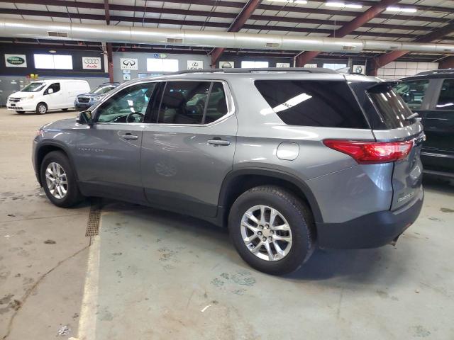 1GNEVGKW6MJ160201 - 2021 CHEVROLET TRAVERSE LT GRAY photo 2