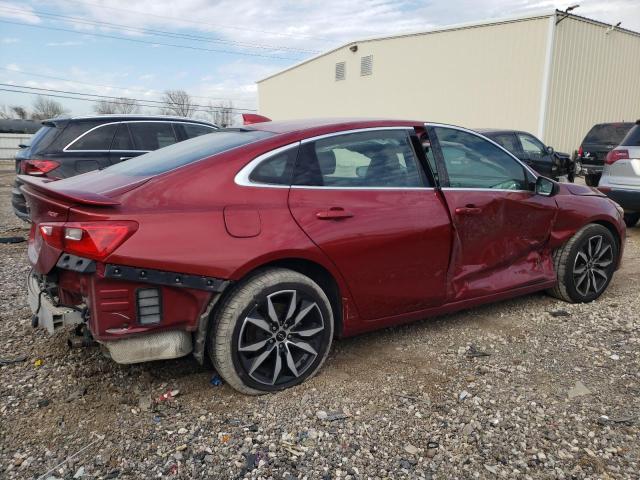 1G1ZG5ST2MF047159 - 2021 CHEVROLET MALIBU RS BURGUNDY photo 3
