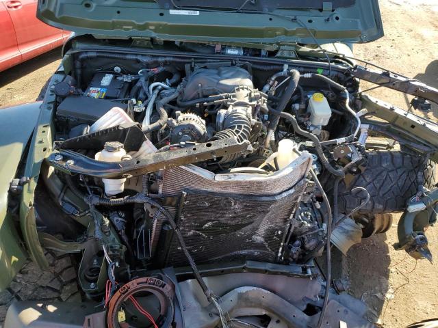 1C4BJWEG1GL295195 - 2016 JEEP WRANGLER U SAHARA GREEN photo 12