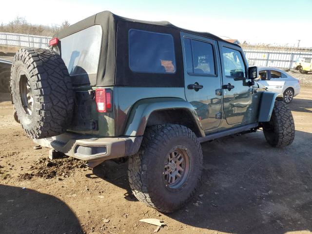 1C4BJWEG1GL295195 - 2016 JEEP WRANGLER U SAHARA GREEN photo 3