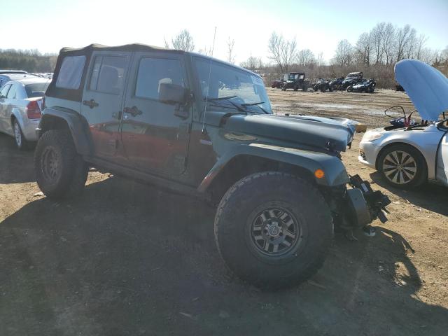 1C4BJWEG1GL295195 - 2016 JEEP WRANGLER U SAHARA GREEN photo 4