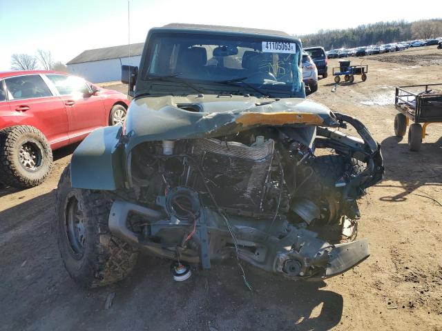 1C4BJWEG1GL295195 - 2016 JEEP WRANGLER U SAHARA GREEN photo 5