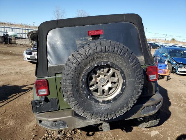 1C4BJWEG1GL295195 - 2016 JEEP WRANGLER U SAHARA GREEN photo 6