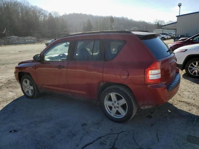 1J8FT47W17D180930 - 2007 JEEP COMPASS RED photo 2