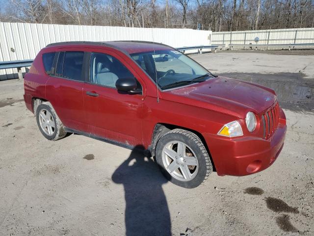 1J8FT47W17D180930 - 2007 JEEP COMPASS RED photo 4