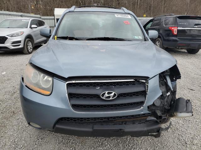 5NMSH73E09H234783 - 2009 HYUNDAI SANTA FE SE BLUE photo 5