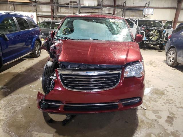 2C4RC1BG3FR636845 - 2015 CHRYSLER TOWN & COU TOURING 红色 照片 5