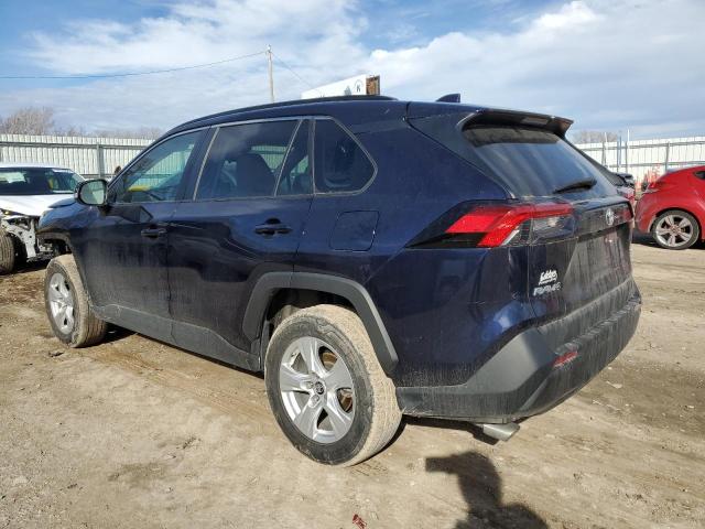 2T3P1RFVXKW036828 - 2019 TOYOTA RAV4 XLE BLUE photo 2