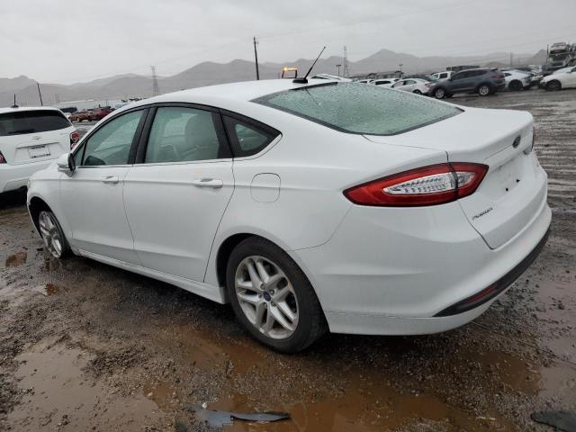 3FA6P0H70ER393681 - 2014 FORD FUSION SE WHITE photo 2