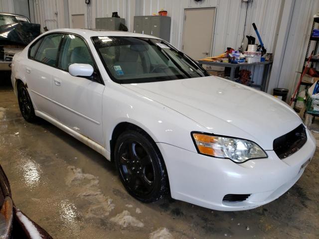 4S3BL626767200667 - 2006 SUBARU LEGACY 2.5I LIMITED WHITE photo 4