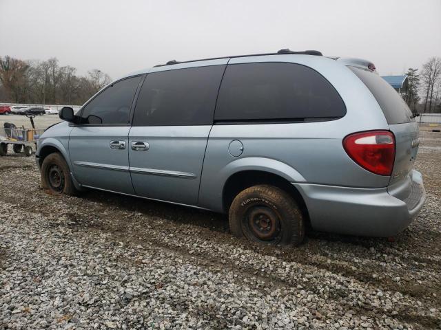 2C4GP44343R221682 - 2003 CHRYSLER TOWN & COU LX BLUE photo 2