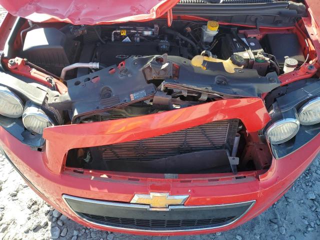 1G1JA5SHXF4167896 - 2015 CHEVROLET SONIC LS 红色 照片 11