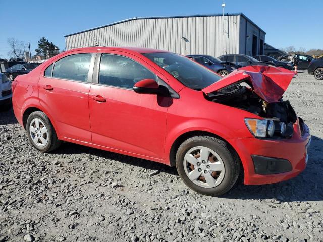 1G1JA5SHXF4167896 - 2015 CHEVROLET SONIC LS 红色 照片 4