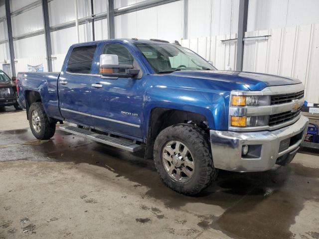 1GC4K0EG7FF680079 - 2015 CHEVROLET SILVERADO K3500 LTZ BLUE photo 4