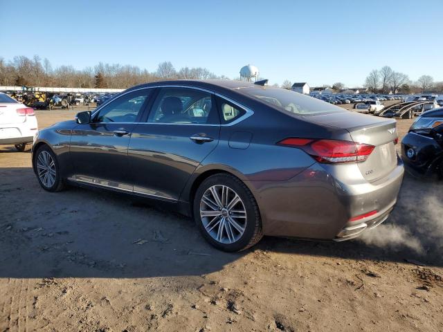 KMHGN4JE3KU296771 - 2019 GENESIS G80 BASE GRAY photo 2