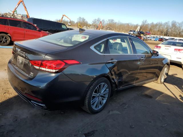 KMHGN4JE3KU296771 - 2019 GENESIS G80 BASE GRAY photo 3