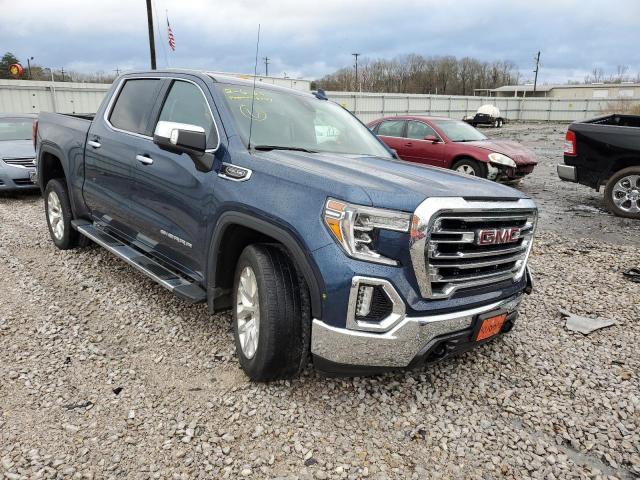 1GTP8DED1KZ168450 - 2019 GMC SIERRA C1500 SLT BLUE photo 4