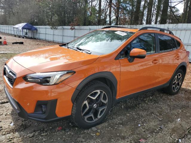 JF2GTALC8JH290235 - 2018 SUBARU CROSSTREK LIMITED ORANGE photo 1