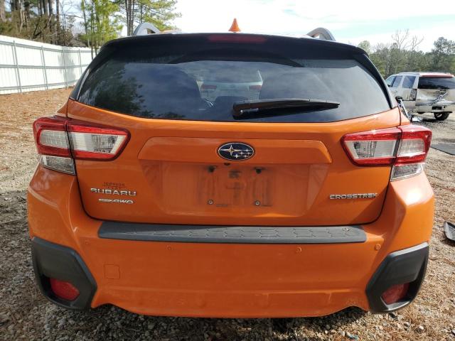 JF2GTALC8JH290235 - 2018 SUBARU CROSSTREK LIMITED ORANGE photo 6