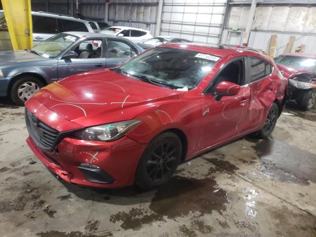 JM1BM1M78E1108863 - 2014 MAZDA 3 GRAND TOURING RED photo 1