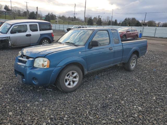 1N6DD26T73C465720 - 2003 NISSAN FRONTIER KING CAB XE BLUE photo 1